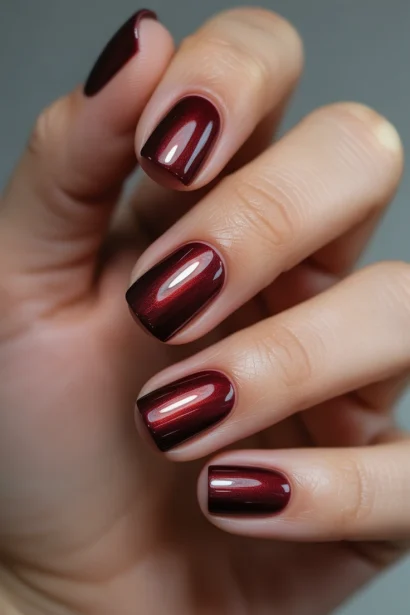 fall chrome nail colors inspiration look 1