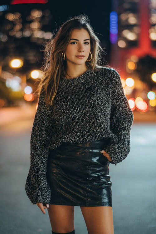 casual fall date night outfit