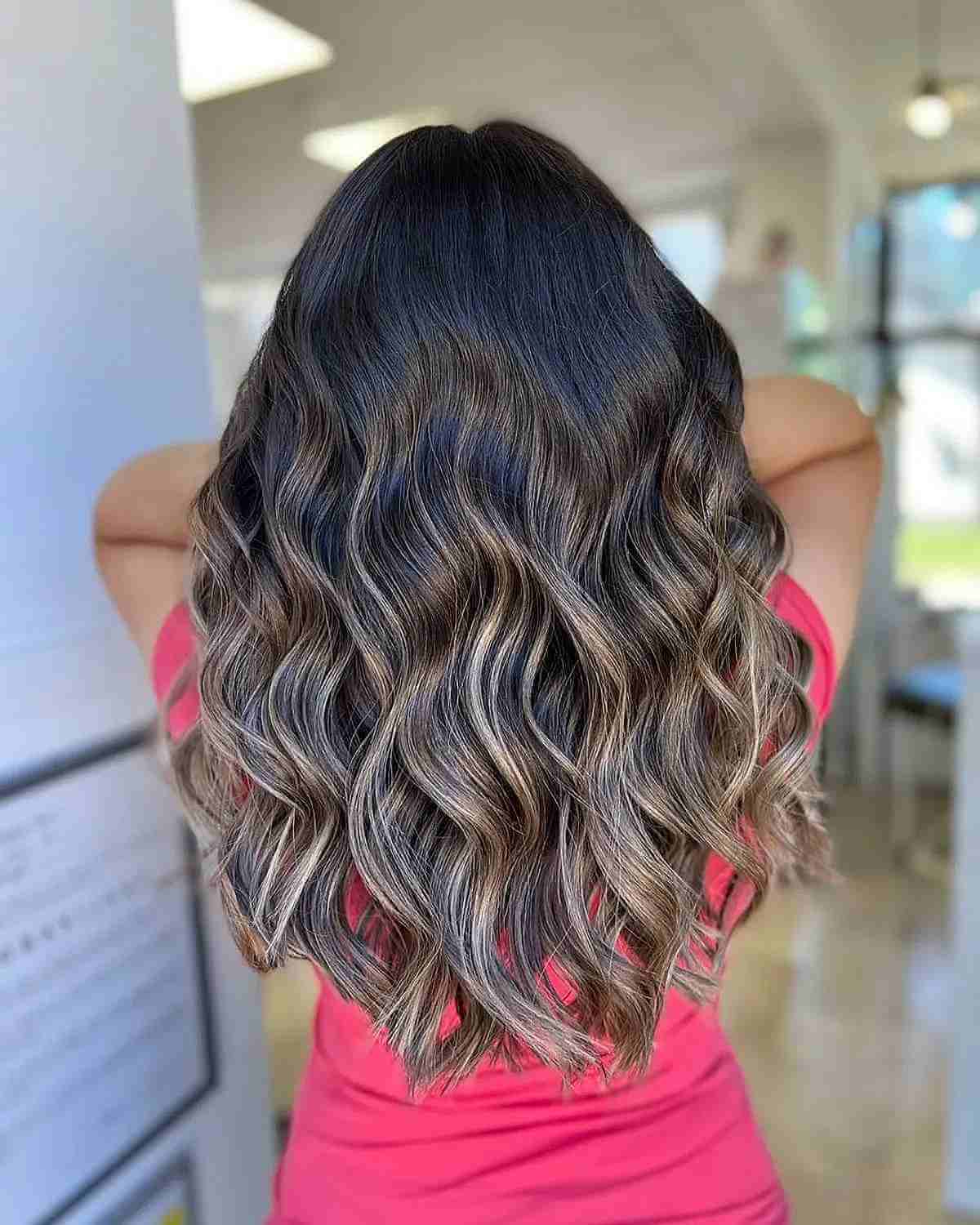 fall hair color for brunettes inspiration look 1