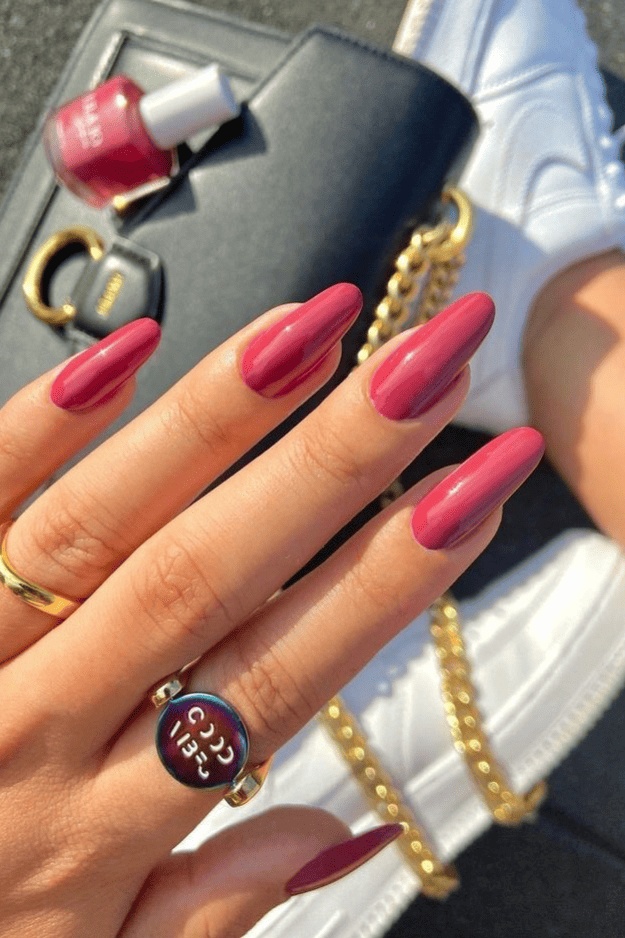 fall matte nail colors, blue autumn nails, cute thanksgiving nail designs, pink