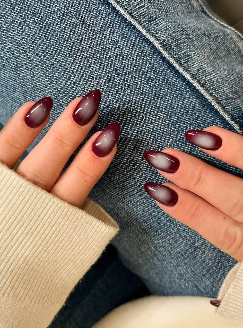 fall toe nail colors pedicures, shades of blue nails, trendy nails, thanksgiving