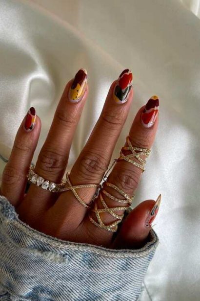 fall nail ideas inspiration look 1