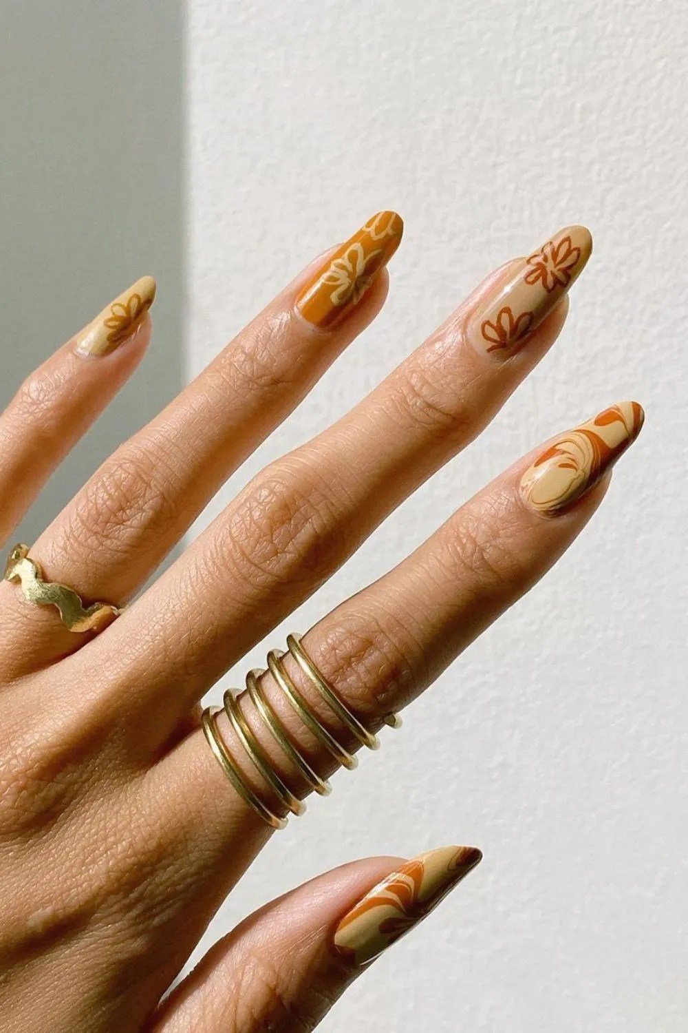 fall nail inspo simple with cute nail ideas for fall, gel finish