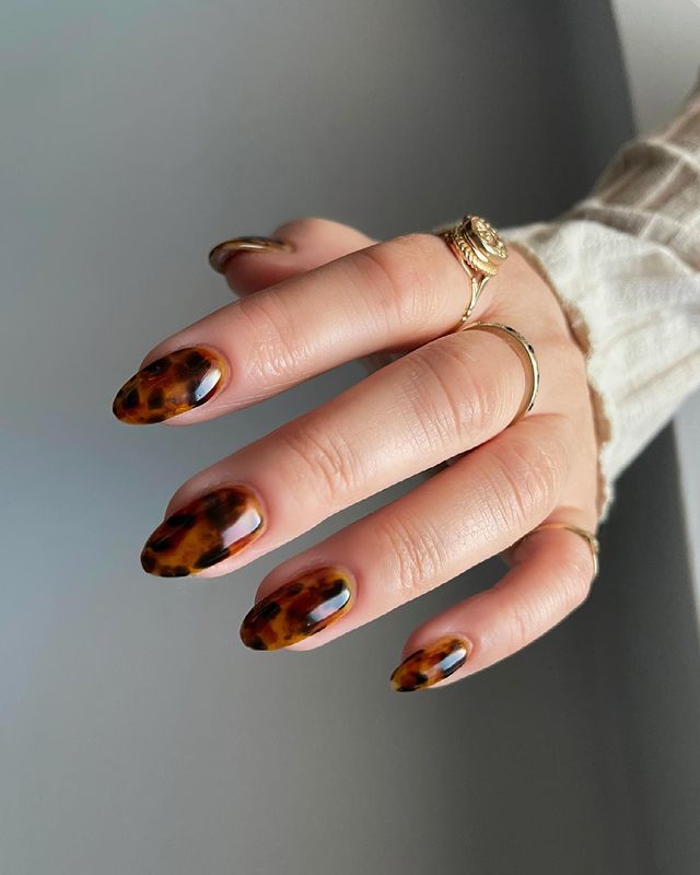 winter nails with fall acrylic nails ideas