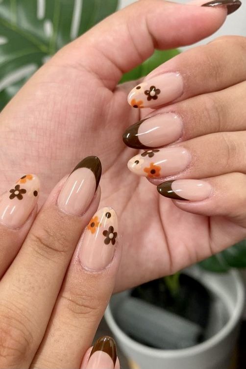 fall 2026 nails with fun fall nails and cute autumn nails in cranberry dip