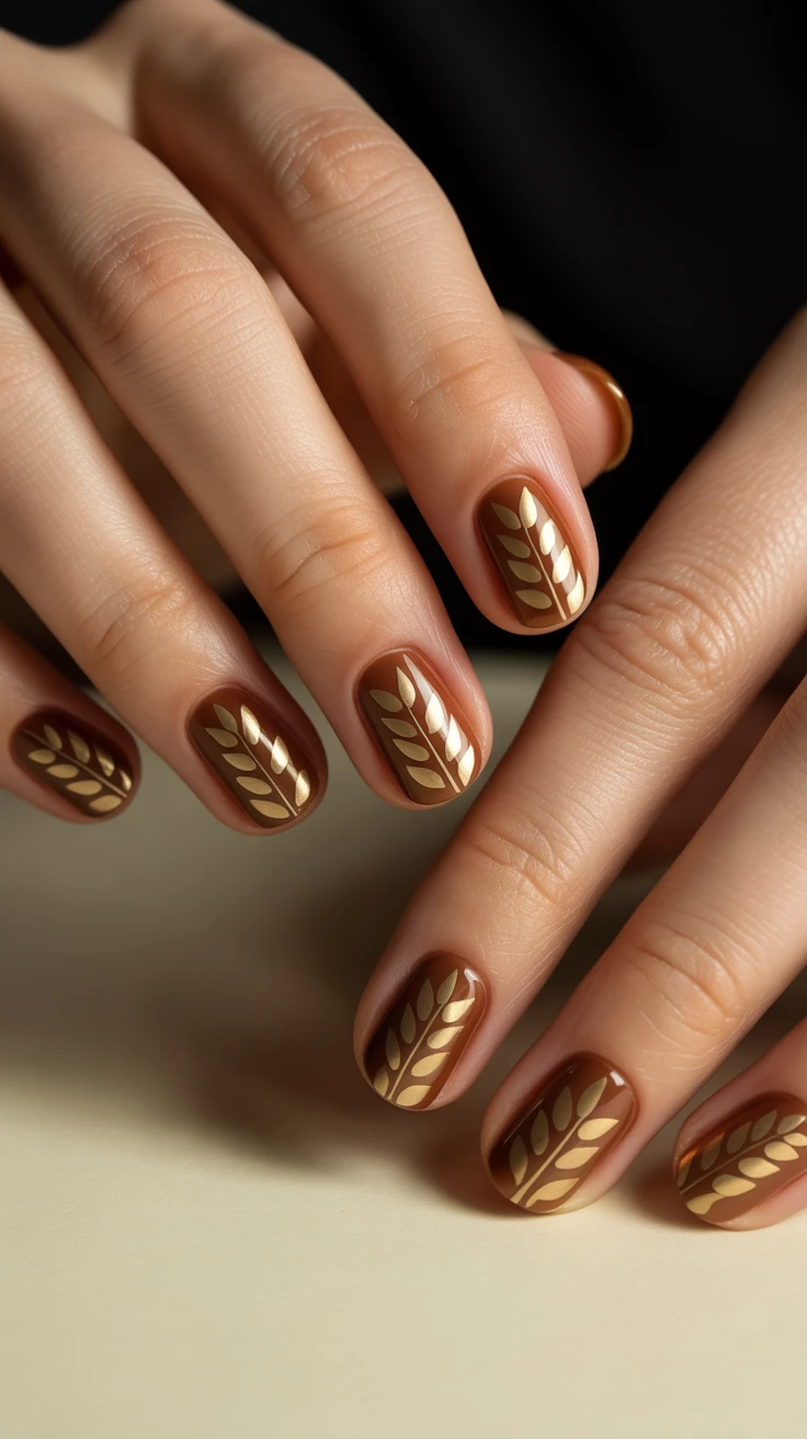 fall nails 2026 trends with fall nude nails and simple nail designs in aesthetic simple fall nail designs