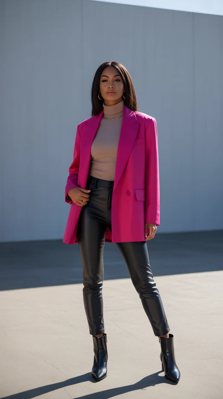 black vest and jeans outfit