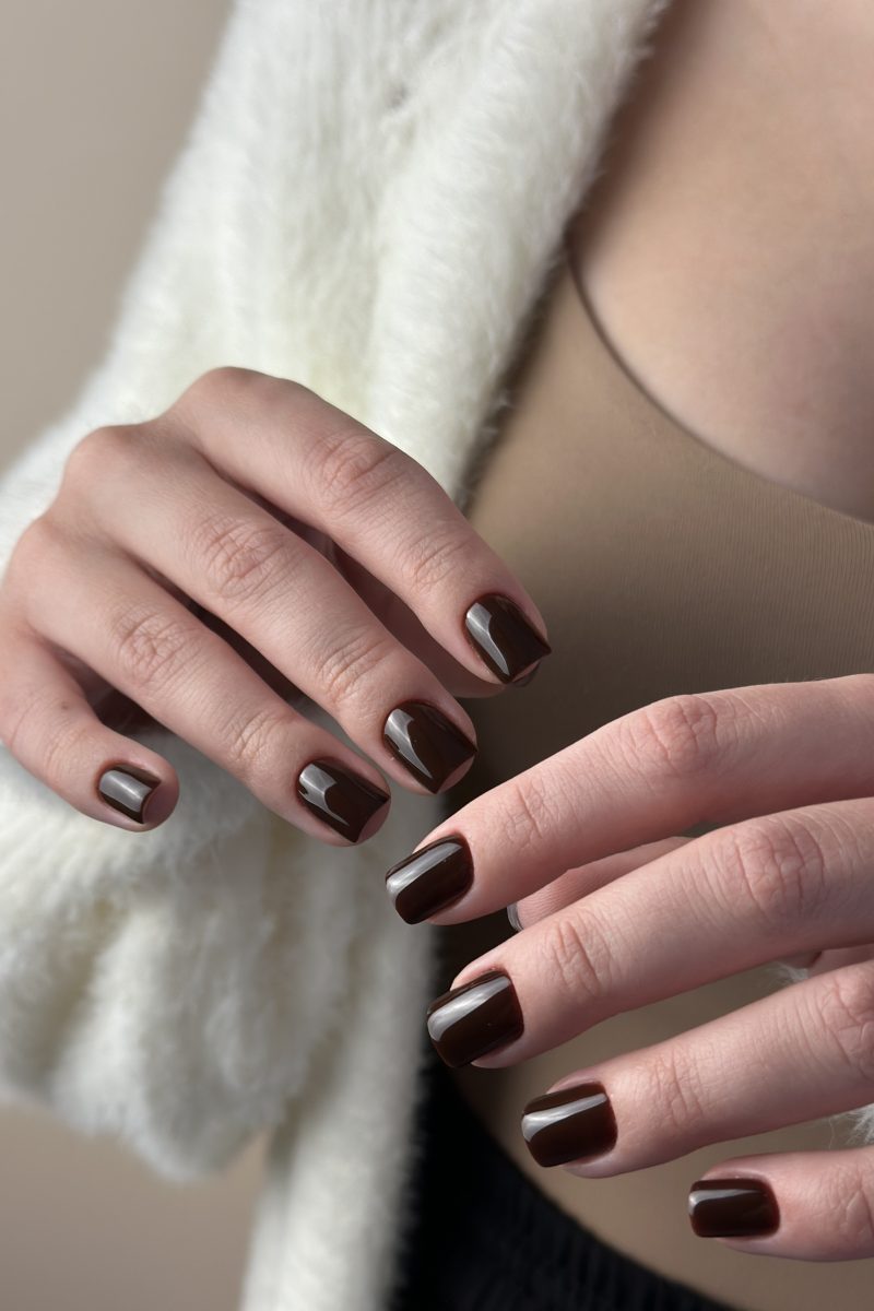 Simple fall nails short with fall nails inspo short in short brown nails ideas nails colors