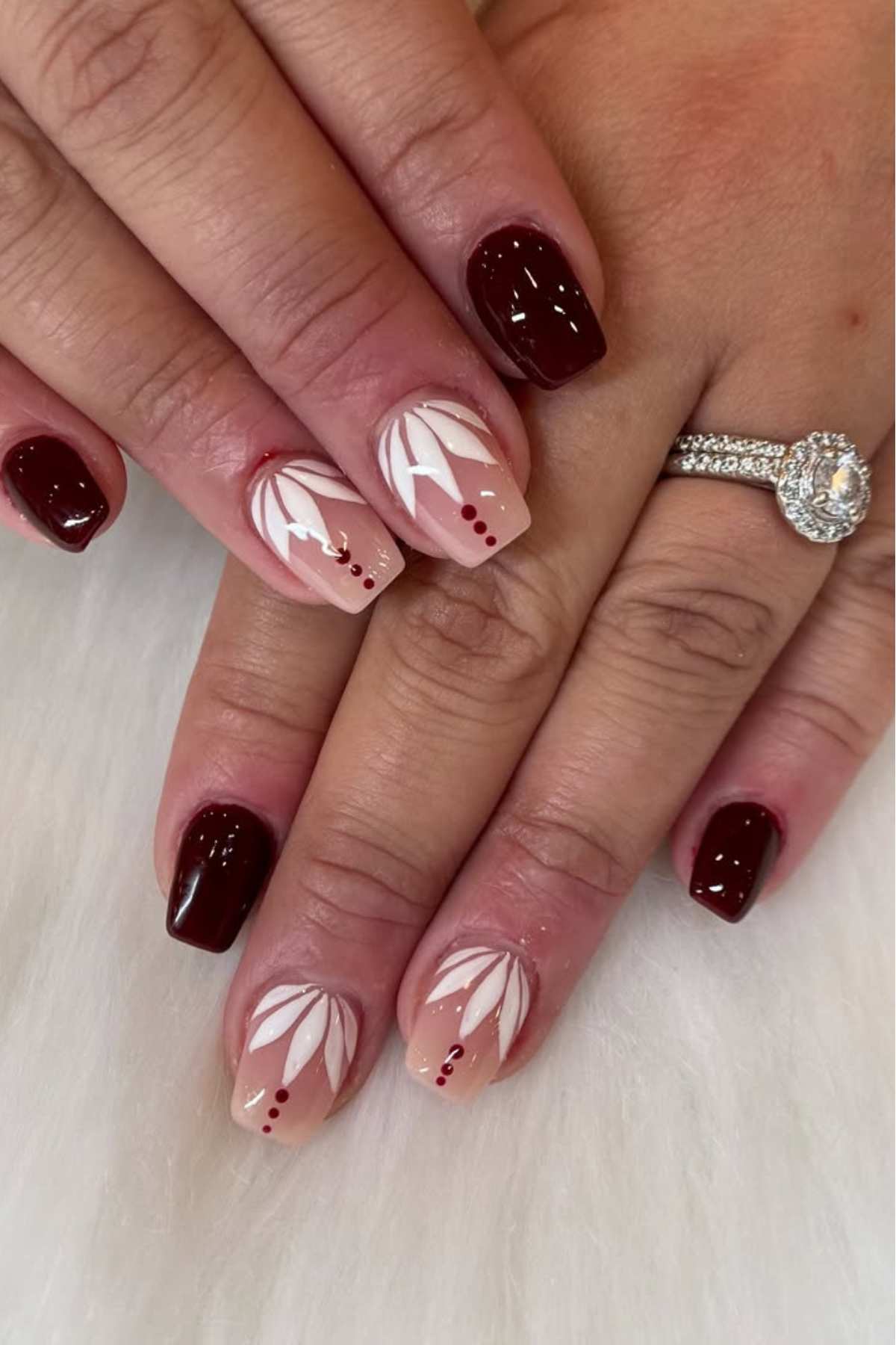 November nails fall short with fall season nails nail inspo cute