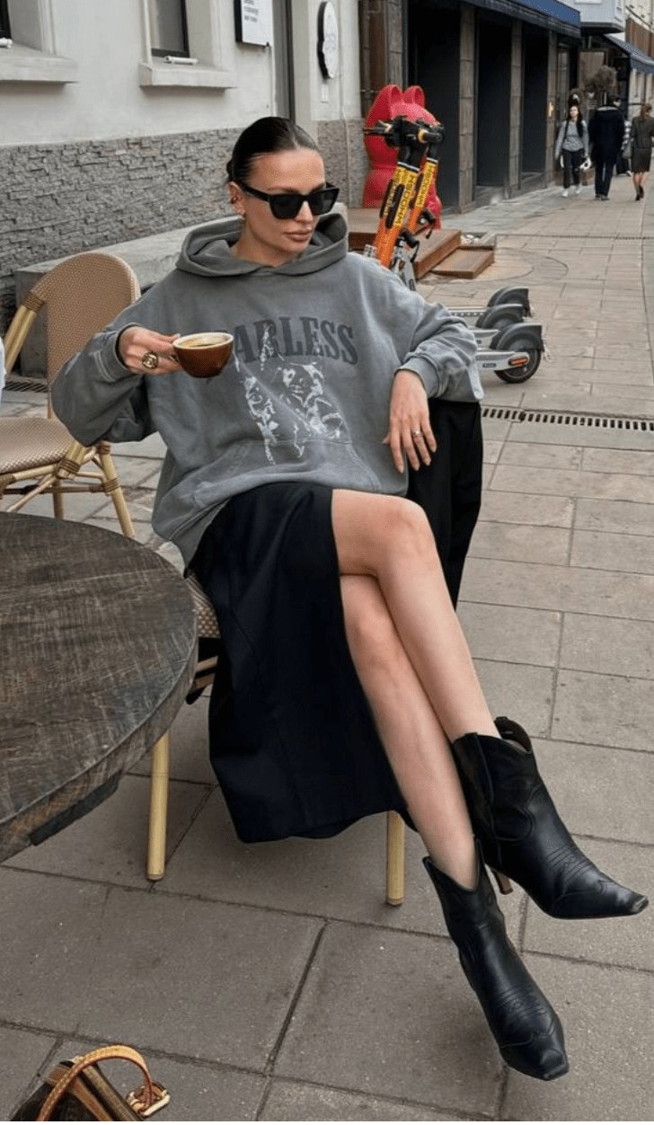 fall outfits with jean skirt, white long skirt outfit, how to style a white skirt
