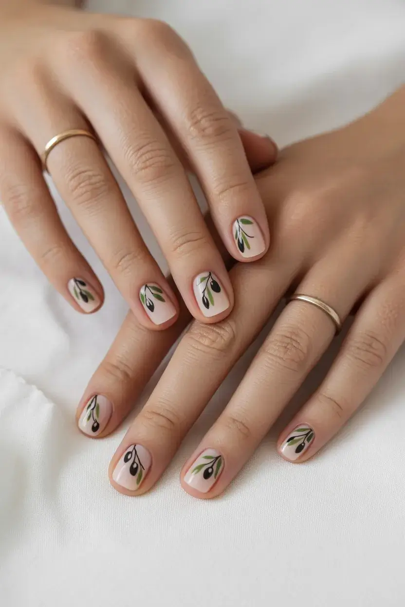 Summer gel nails ideas, red blooming gel nails, nail inspo trendy, easy nail designs, x almond, acrylic