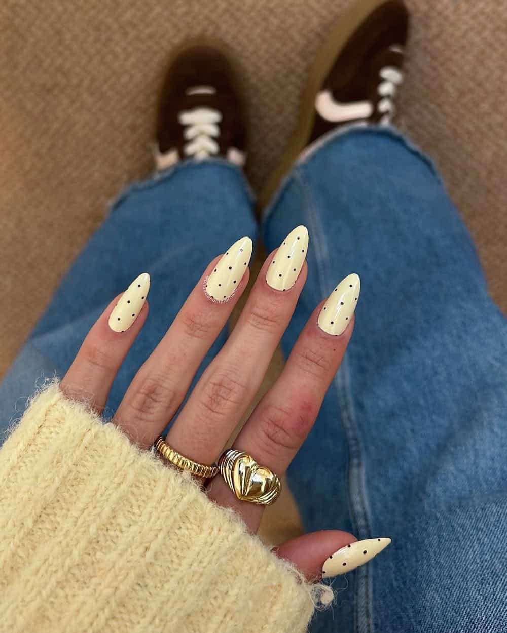 3d gel nails, yellow gel nails, toe nails inspiration, builder, green