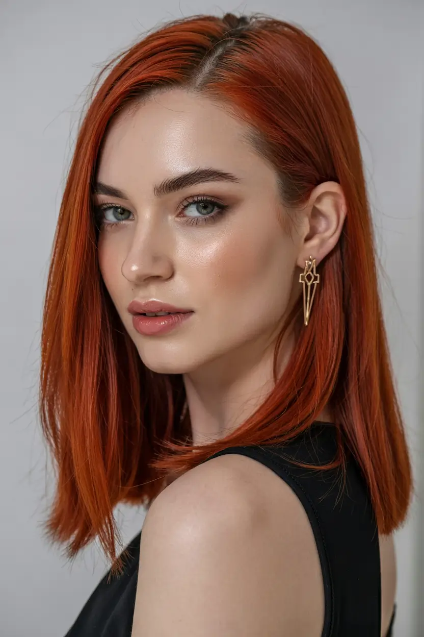 vivid hair color ideas, halo hair color ideas, black hair with lowlights, summer hair color for blondes, fall