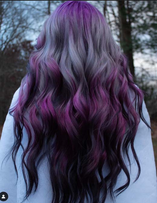 medium blonde hair color ideas, peekaboo hair color, dark hair dye ideas, red, blonde for brunettes
