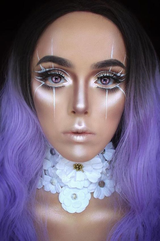 halloween makeup ideas creative, cool makeup looks creative halloween, halloween makeup for kids boys