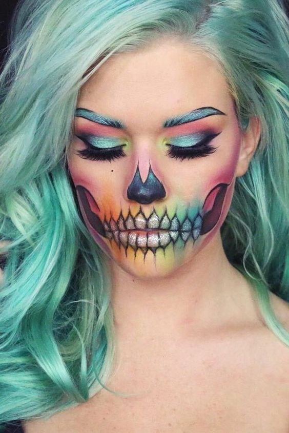 halloween makeup ideas men, casual halloween makeup, creative
