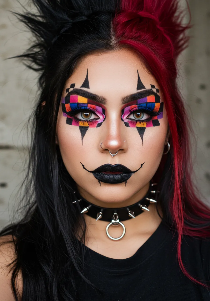 sfx makeup ideas scary halloween, halloween makeup easy simple last minute, last minute