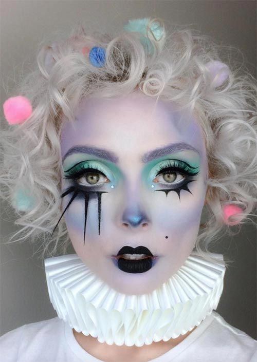 halloween makeup ideas clown, witch makeup ideas easy, for