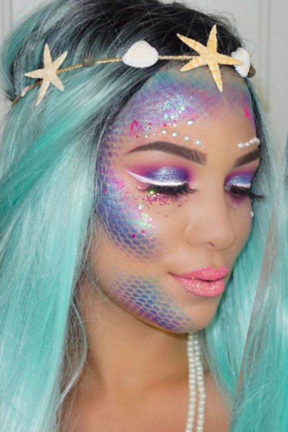 kids halloween makeup ideas, pagan witch makeup, cute