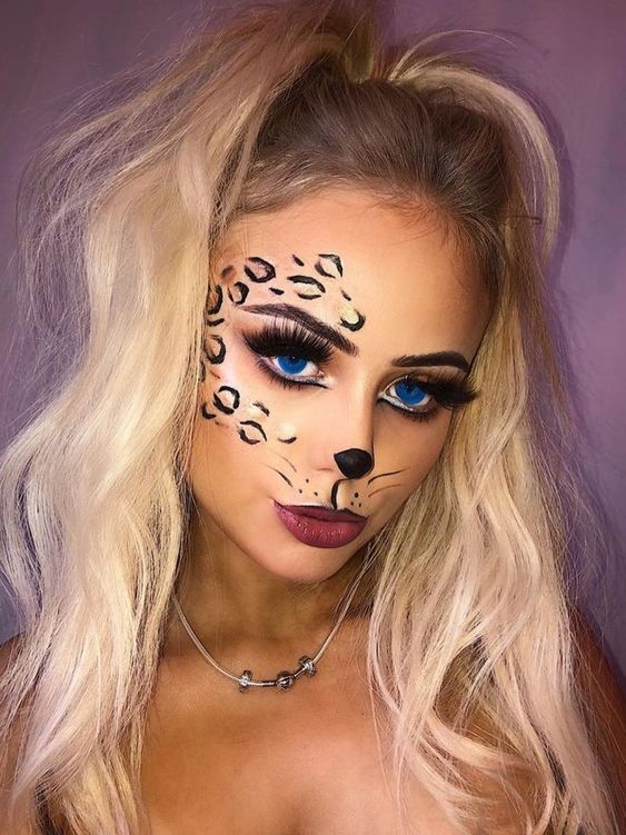 halloween makeup aesthetic, goth witch makeup, scary
