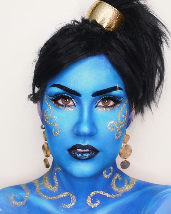 weird makeup looks, simple halloween makeup men, sfx scary