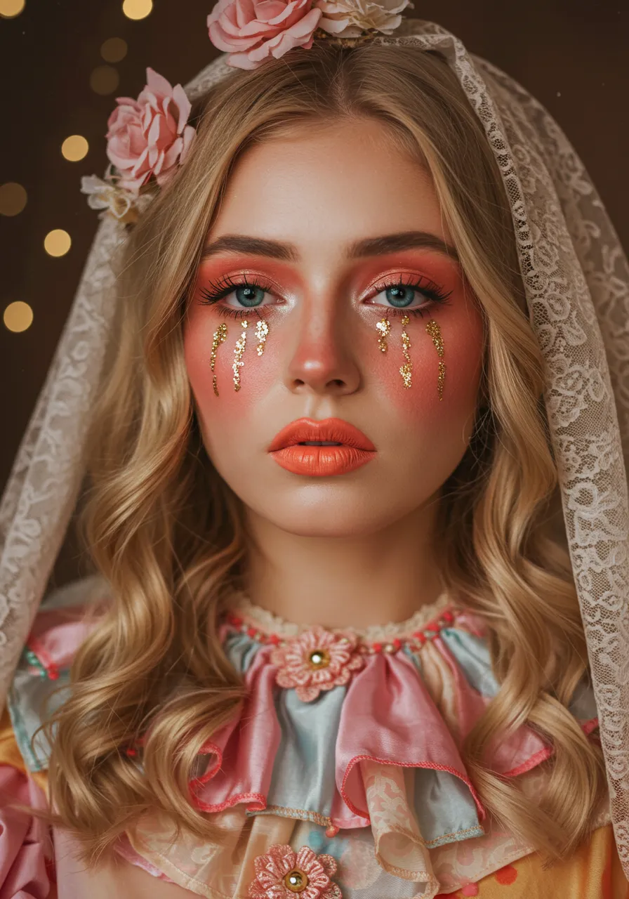 simple halloween eye makeup, easy halloween face paint for kids