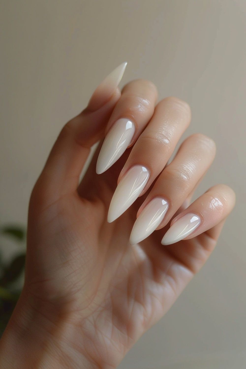 Milky white christmas nails, short square milky white nails, white french acrylic nails, christmas nails white and gold, and blue