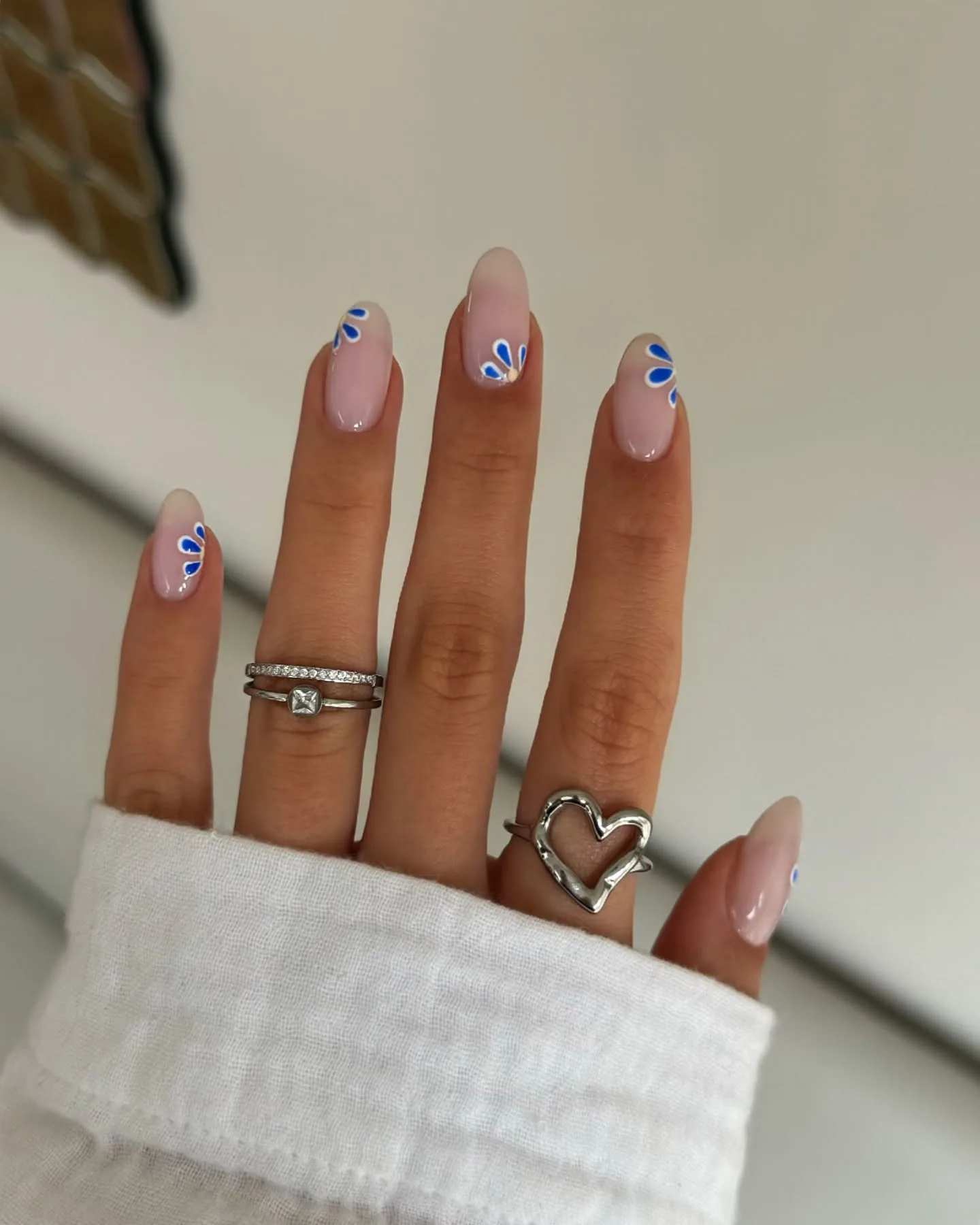 Gel nail designs with colorful nail designs, fun nails, simple christmas nails, flower, short summer