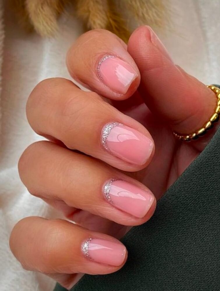 Nude nail designs with black and white nail designs, easy nail art, hot pink nails, maroon, dark red