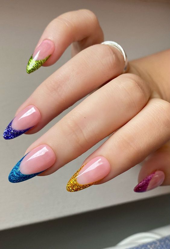 nail extension designs nude color short with short press on nail designs, birthday nails, fall nail inspo short, red orange