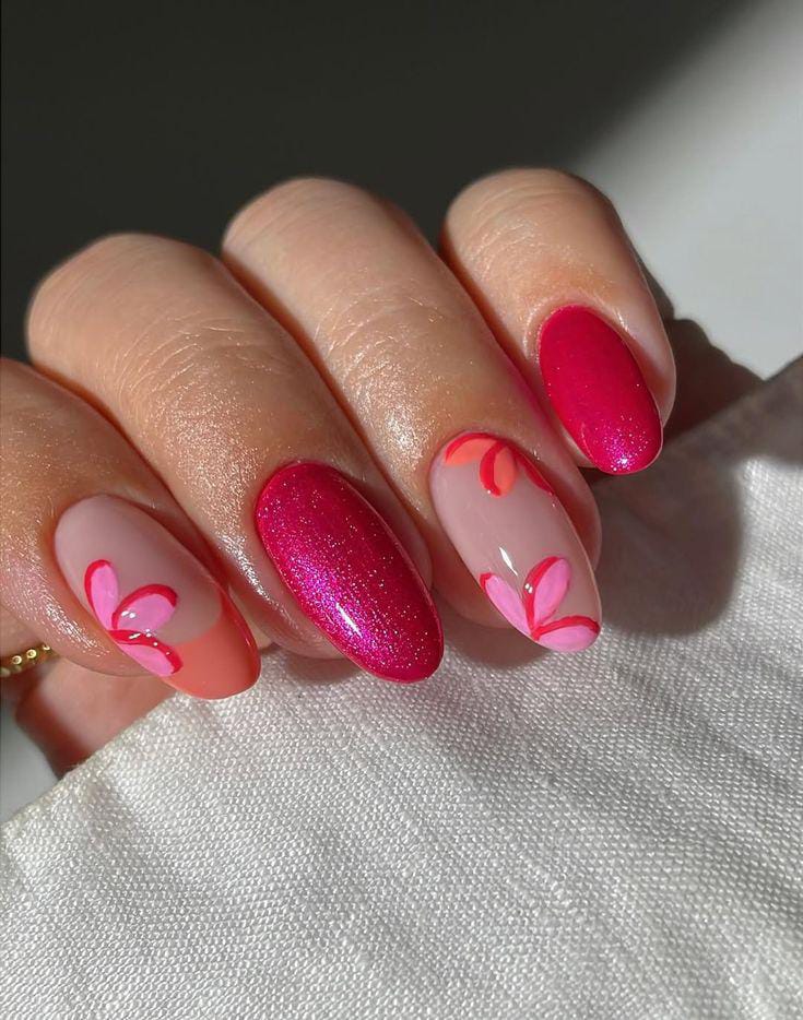 valentine nail ideas, elegant nails, birthday nail inspo acrylic, spring, september 2026