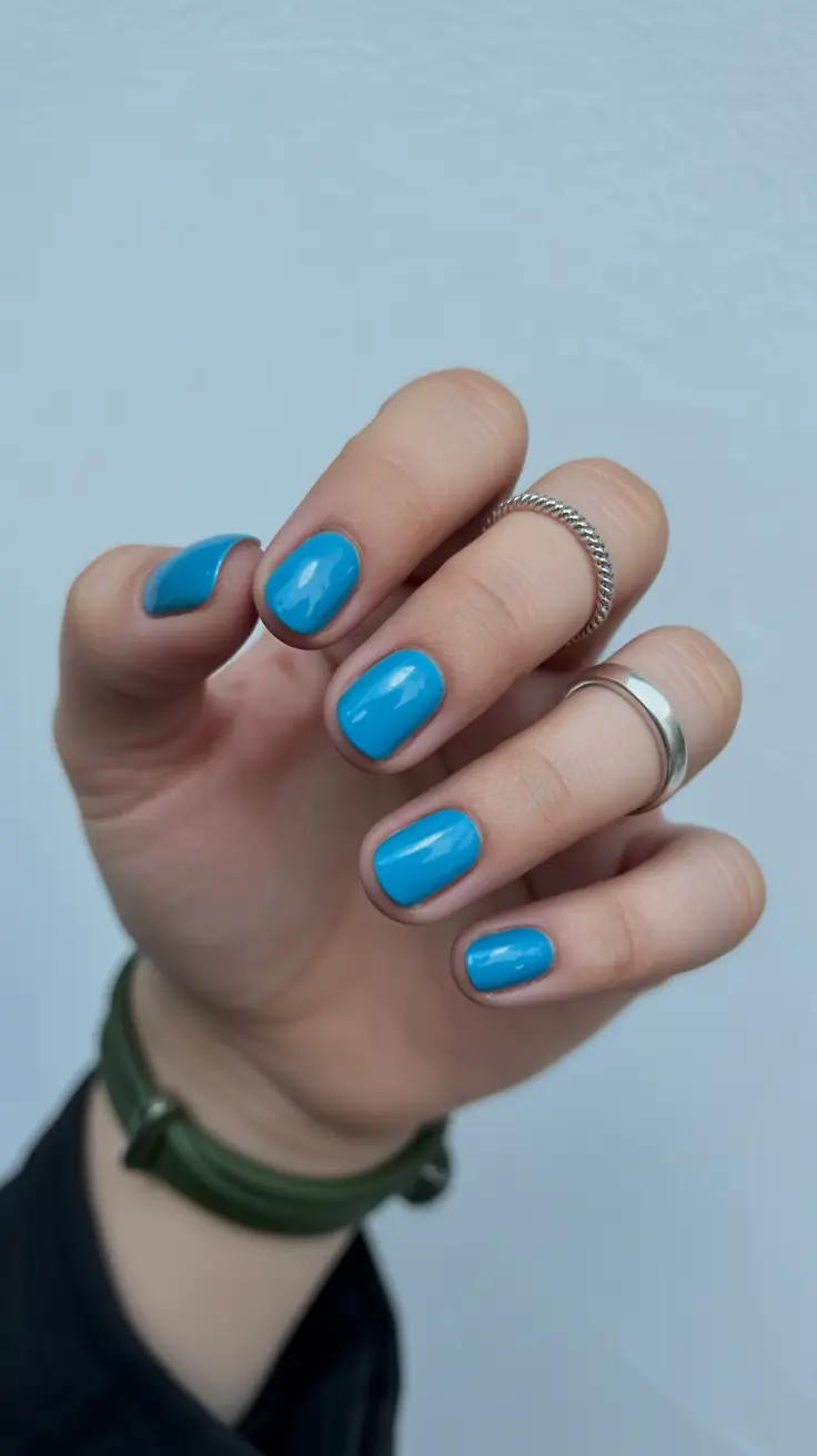 Short dipped nails ideas with orange short nails ideas. Polka dot nails manicure for 2026.