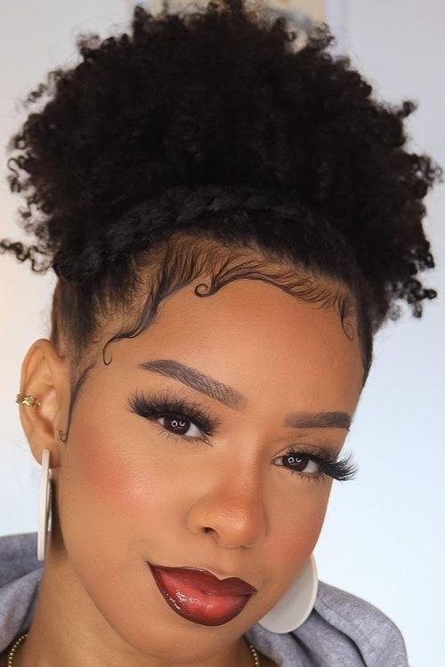 natural hairstyles for black women braid, silk press natural hair, curly hairstyles, curly, birthday