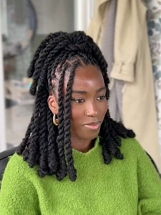 natural hairstyles for black women short 4c, 4c natural hairstyles short easy, twist on natural hair short 4c, medium