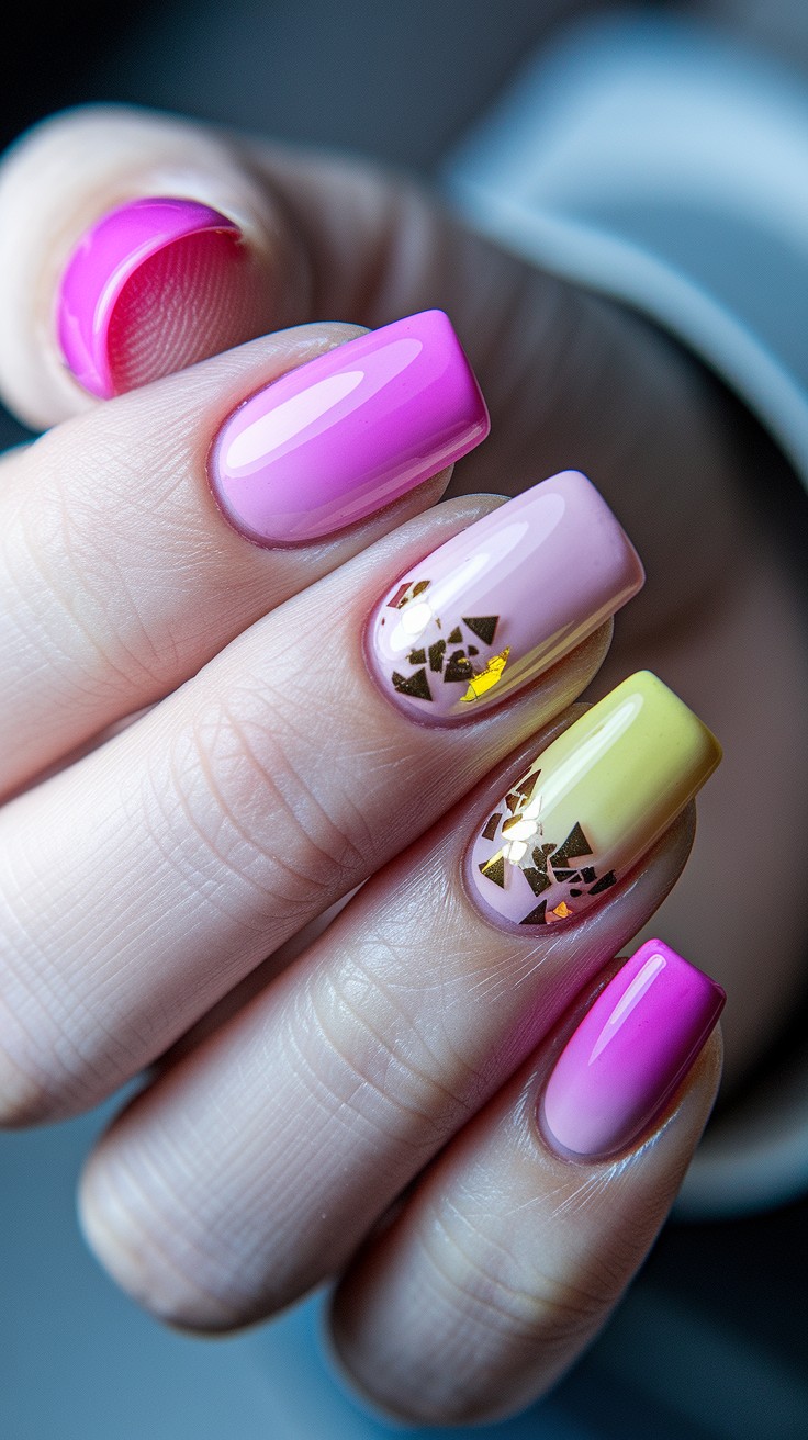 Ombre almond nails with brown ombre nails acrylic, red burgundy nails