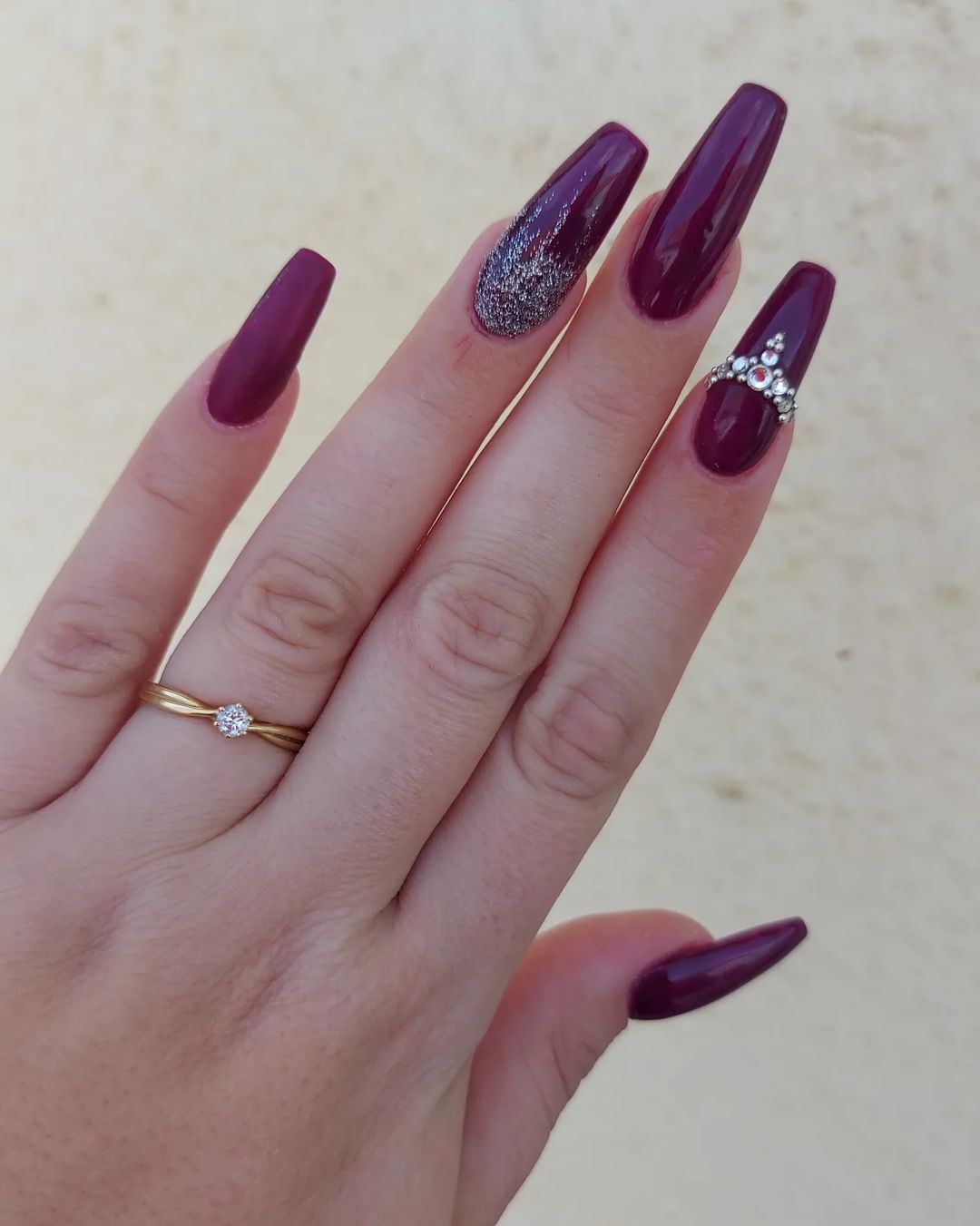French ombre chrome nails with neutral ombre nails short, blush