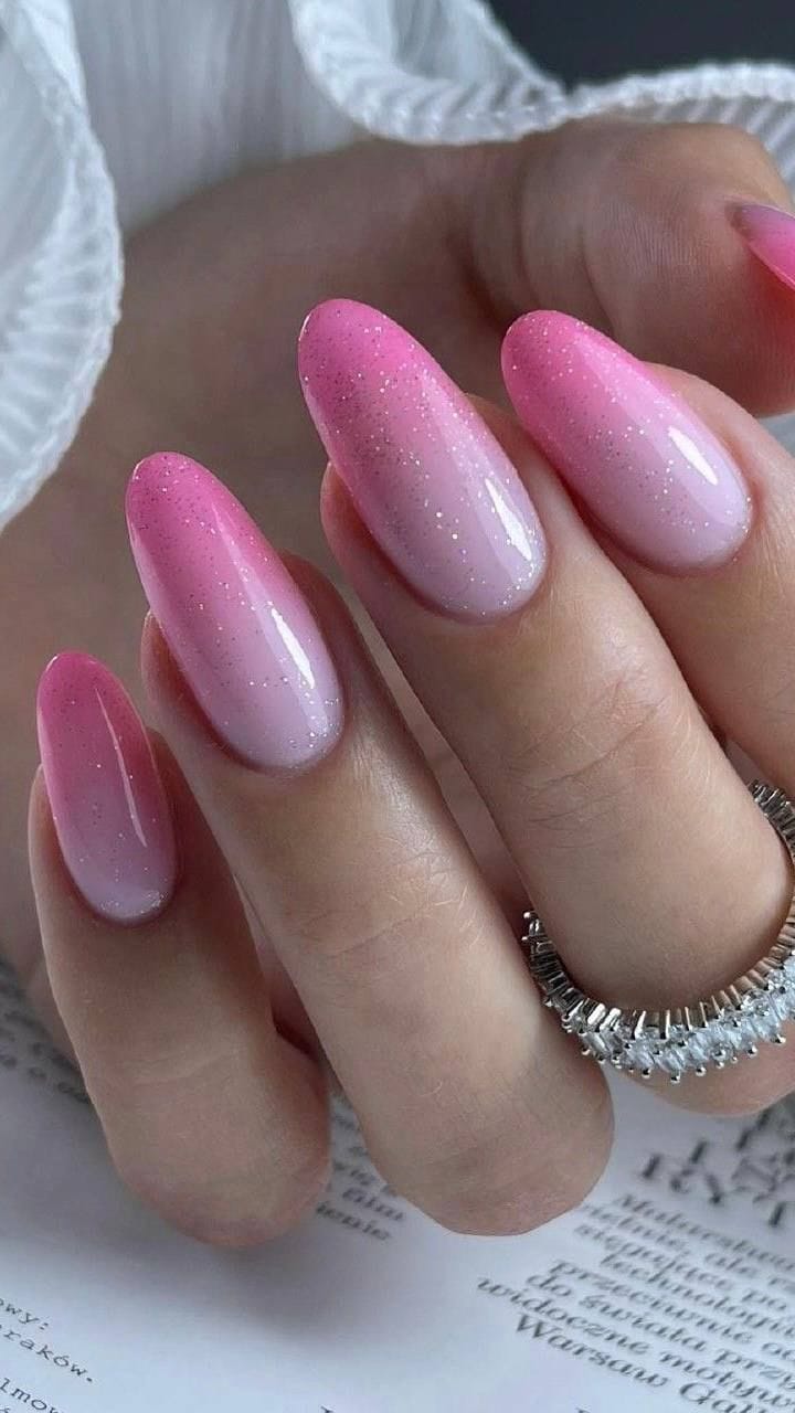 Gold ombre nails with trendy ombre nails, cute ombre nail designs