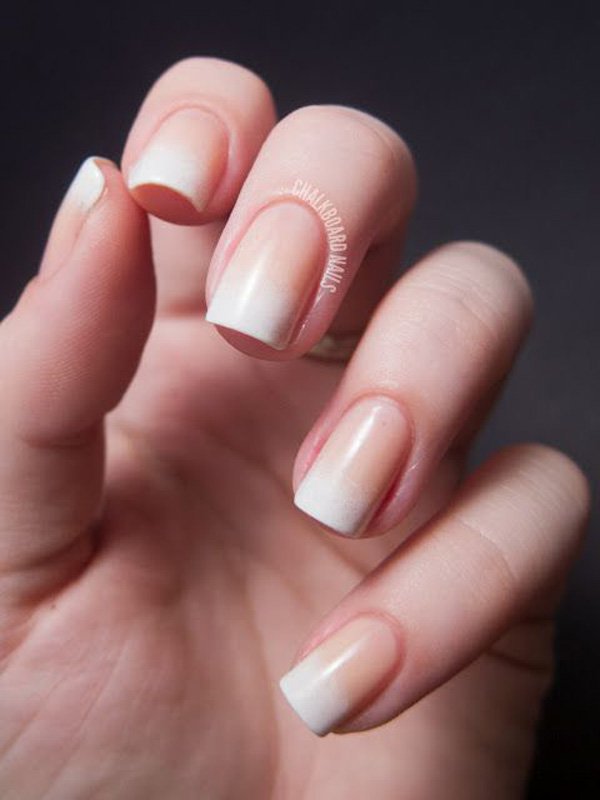 Autumn ombre nails with ombré french tip, ombre nail colors ideas