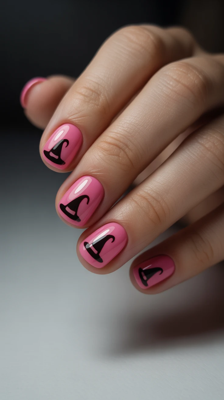 Crazy halloween nails with witchy vibes.