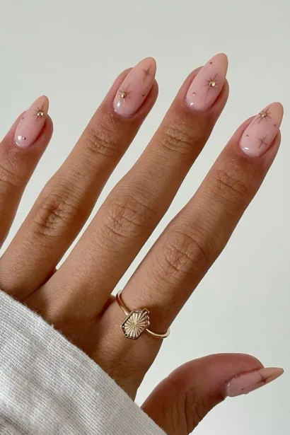 pink nails inspiration look 1