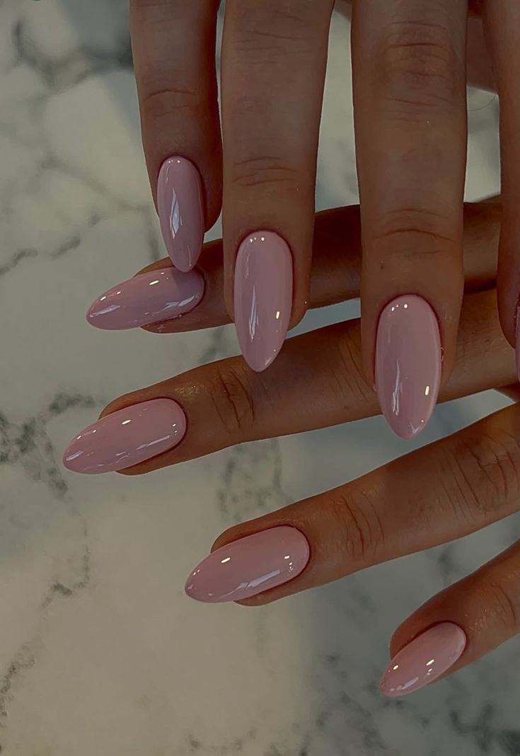 Pink almond nails with hot pink chrome nails, featuring birthday nails, almond french tip nails, and halloween-inspired details.