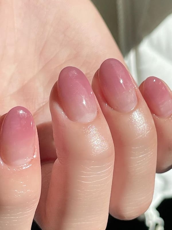 Pink bow nails with nails 2026 trends, featuring spring nails pink in soft and dusty shades.