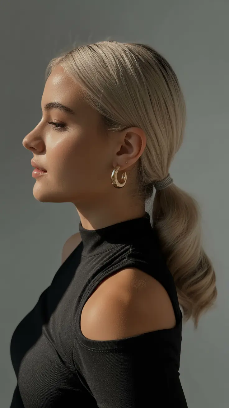 half ponytail hairstyles, ponytail hairstyles drawing, high ponytail styles, ponytail with side part, with bangs, cornrows