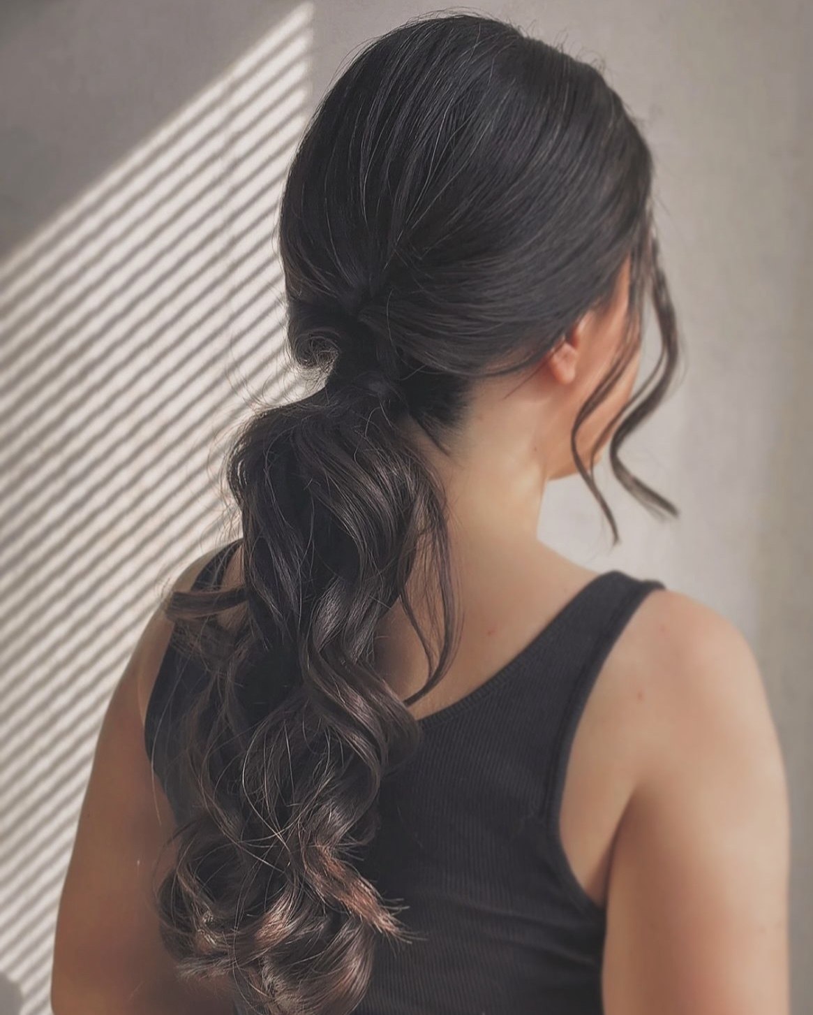 kids ponytail hairstyles black, ponytail hairstyles straight hair, 2 ponytails with weave, braided, half up