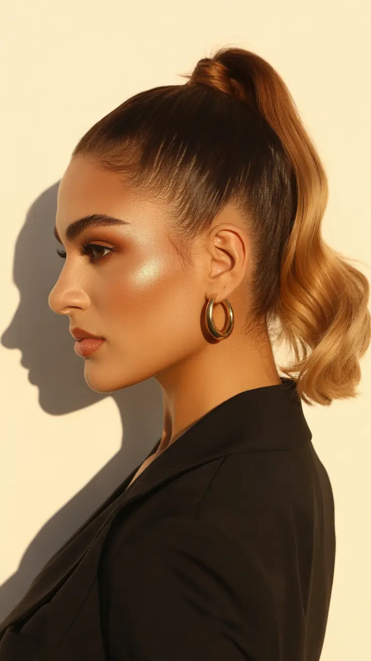 elegant ponytail hairstyles wedding, formal high ponytail hairstyles, loose ponytail, weave, short hair