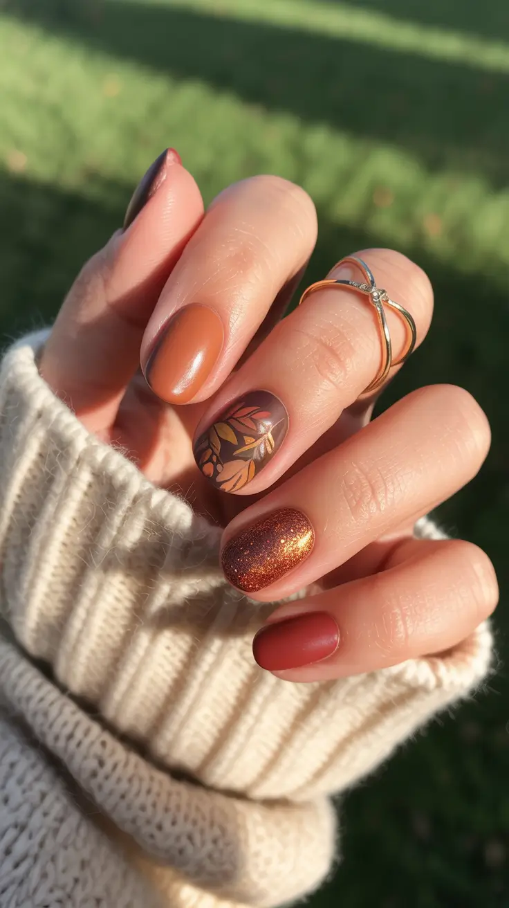 Pumpkin face nails, fun halloween nail designs, designs