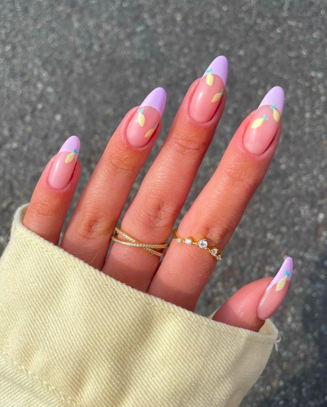 pastel purple nails, blue purple nails, violet nails designs, witchy halloween nails, pink, ombre lavender