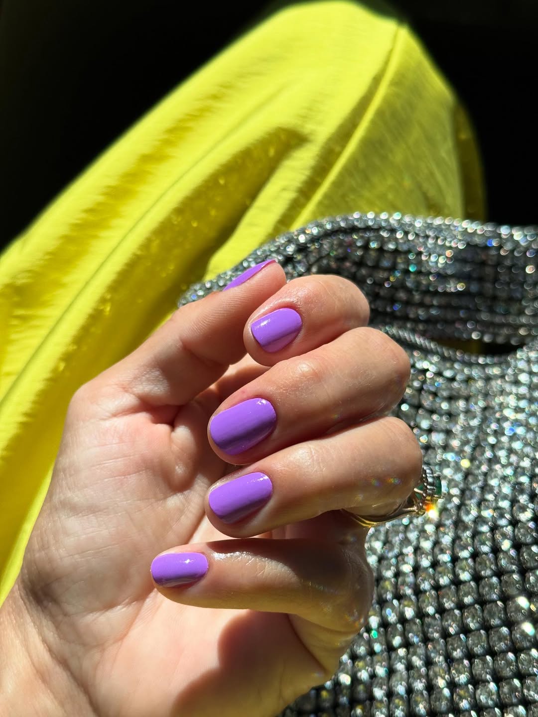 purple almond nails, light purple french tip nails, lilac ombre nails, dark purple nail art designs, baby
