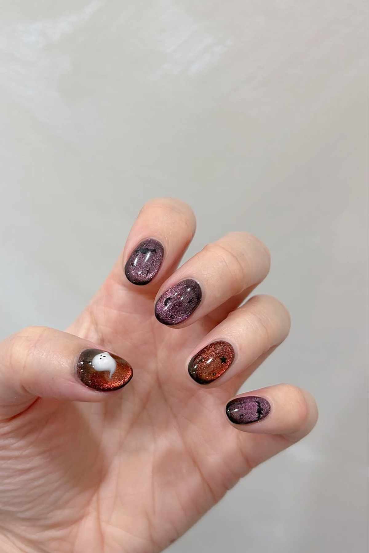 Easy halloween nails with nail designs halloween fall
