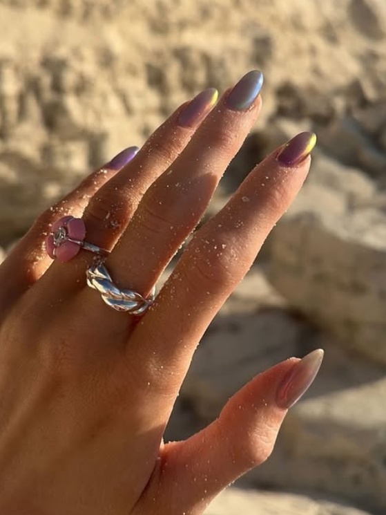 Short baddie nail designs with cute nail designs for short nails, cute biab nails, summer-inspired with nails fall colors.